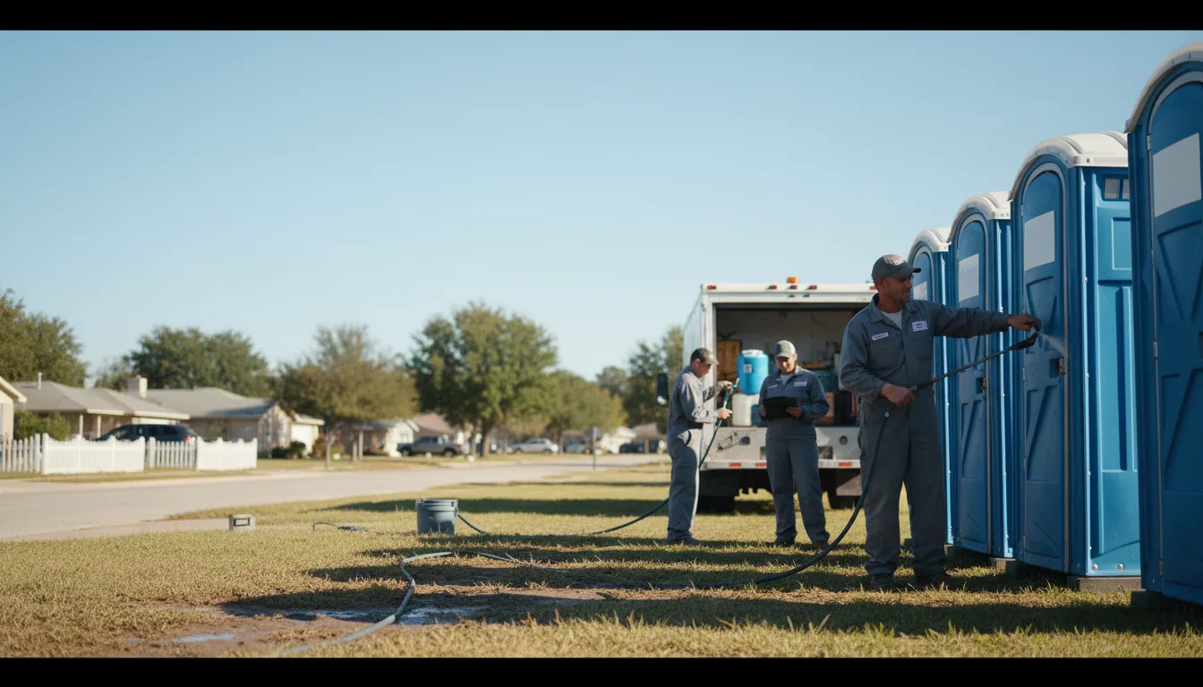 Long-Term Portable Toilet Rental in Doss, TX near me